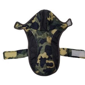 Camo Dog Sweater with Faux Sherling Lining